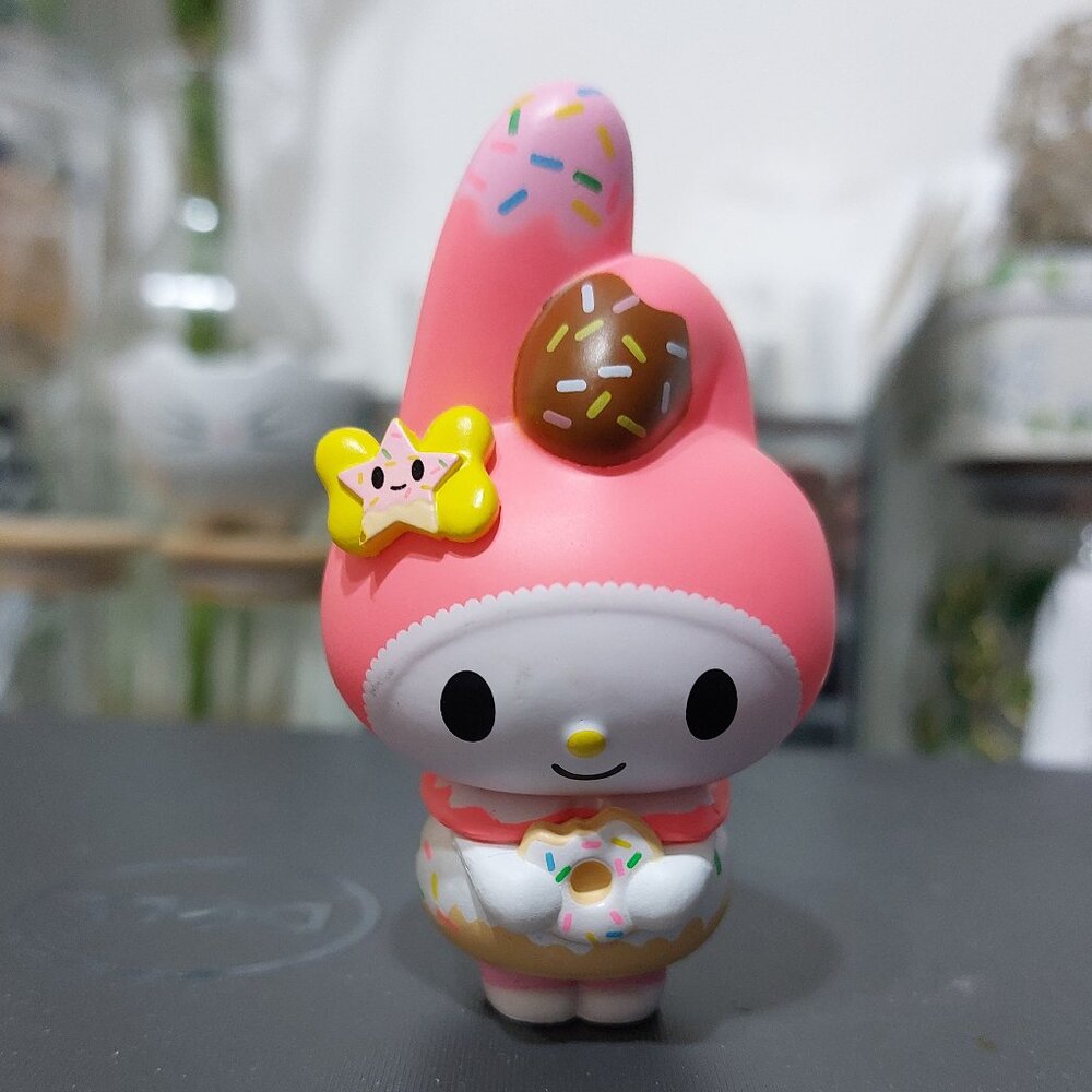 My Melody Loves Donuts Donut Hair Donut Dress Donuts Everywhere Mini Cutie Decor